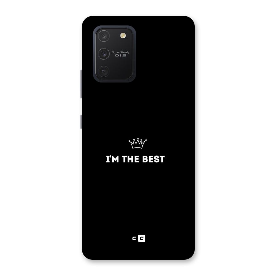 I Am The Best Back Case for Galaxy S10 Lite