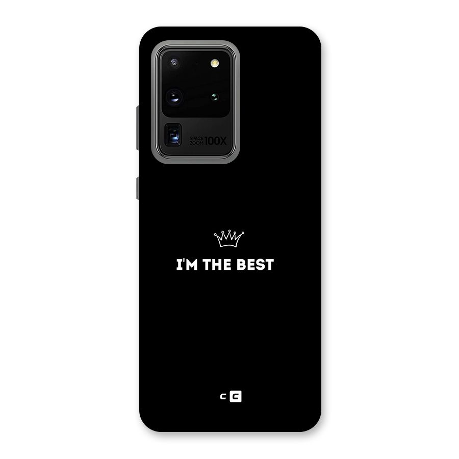 I Am The Best Back Case for Galaxy S20 Ultra