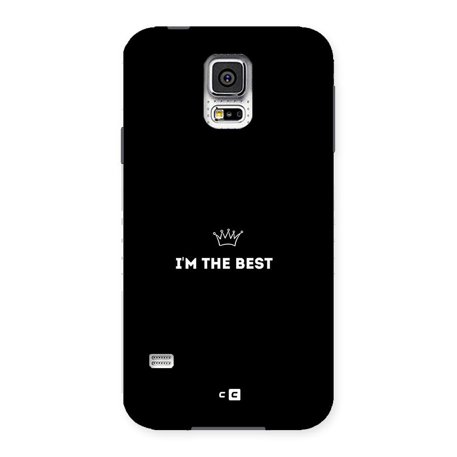 I Am The Best Back Case for Galaxy S5