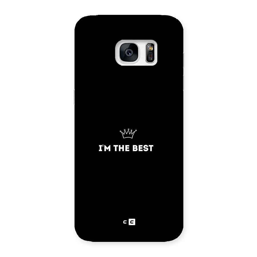 I Am The Best Back Case for Galaxy S7 Edge