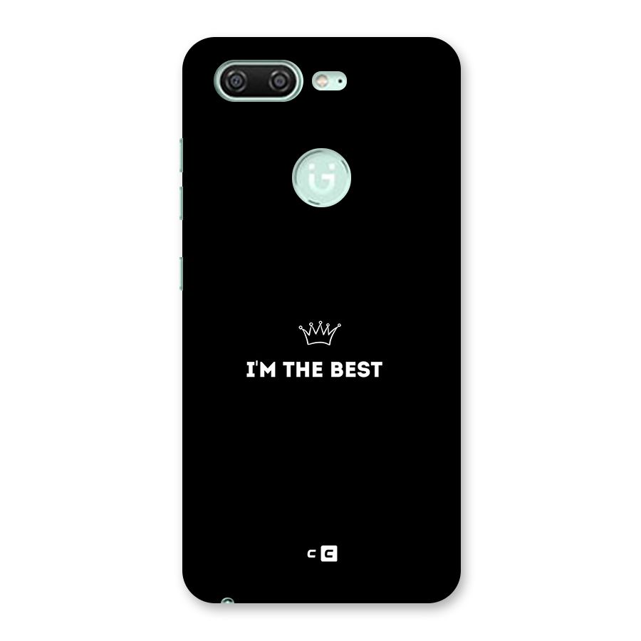 I Am The Best Back Case for Gionee S10