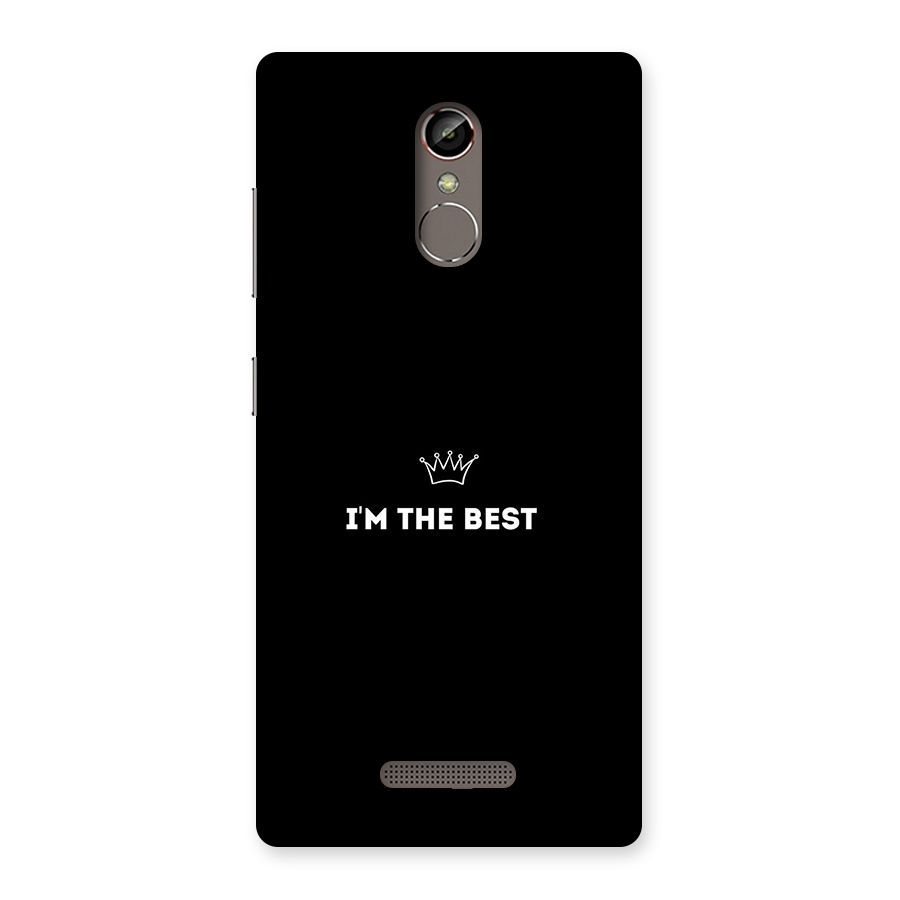 I Am The Best Back Case for Gionee S6s