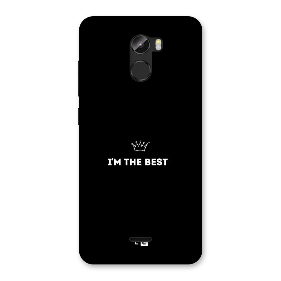 I Am The Best Back Case for Gionee X1