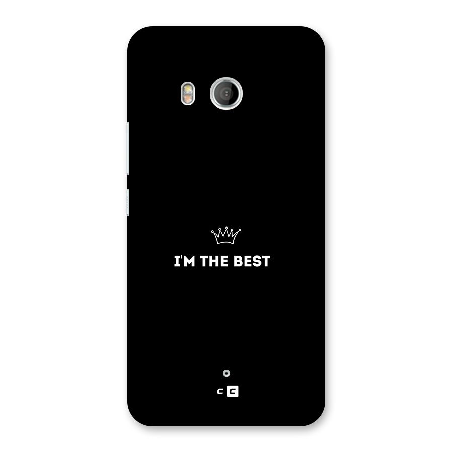 I Am The Best Back Case for HTC U11