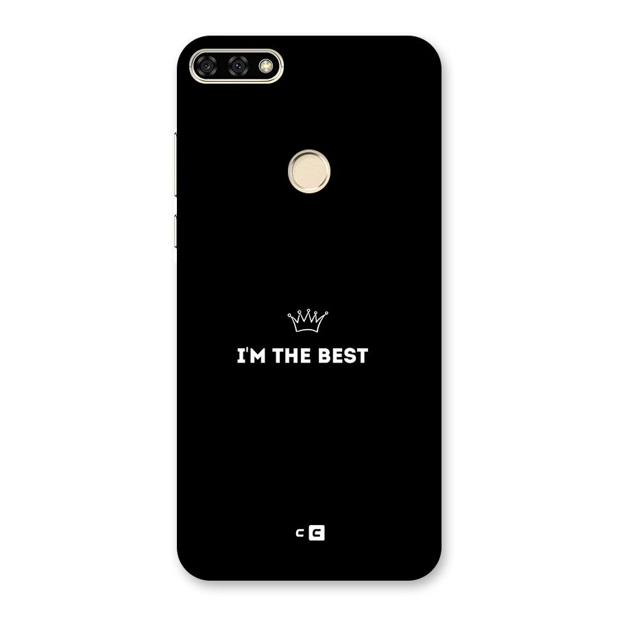 I Am The Best Back Case for Honor 7A