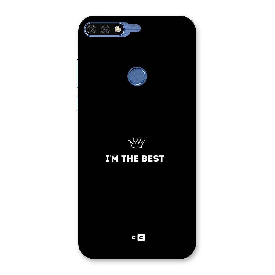 I Am The Best Back Case for Honor 7C
