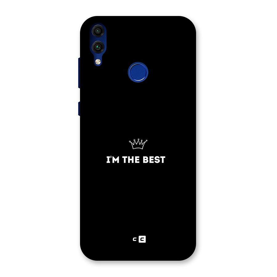 I Am The Best Back Case for Honor 8C