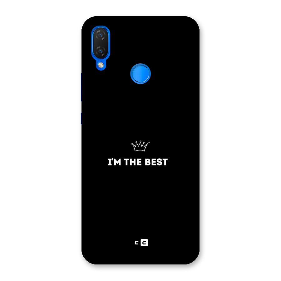 I Am The Best Back Case for Huawei P Smart+