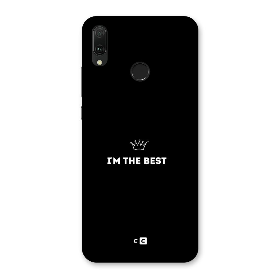 I Am The Best Back Case for Huawei Y9 (2019)