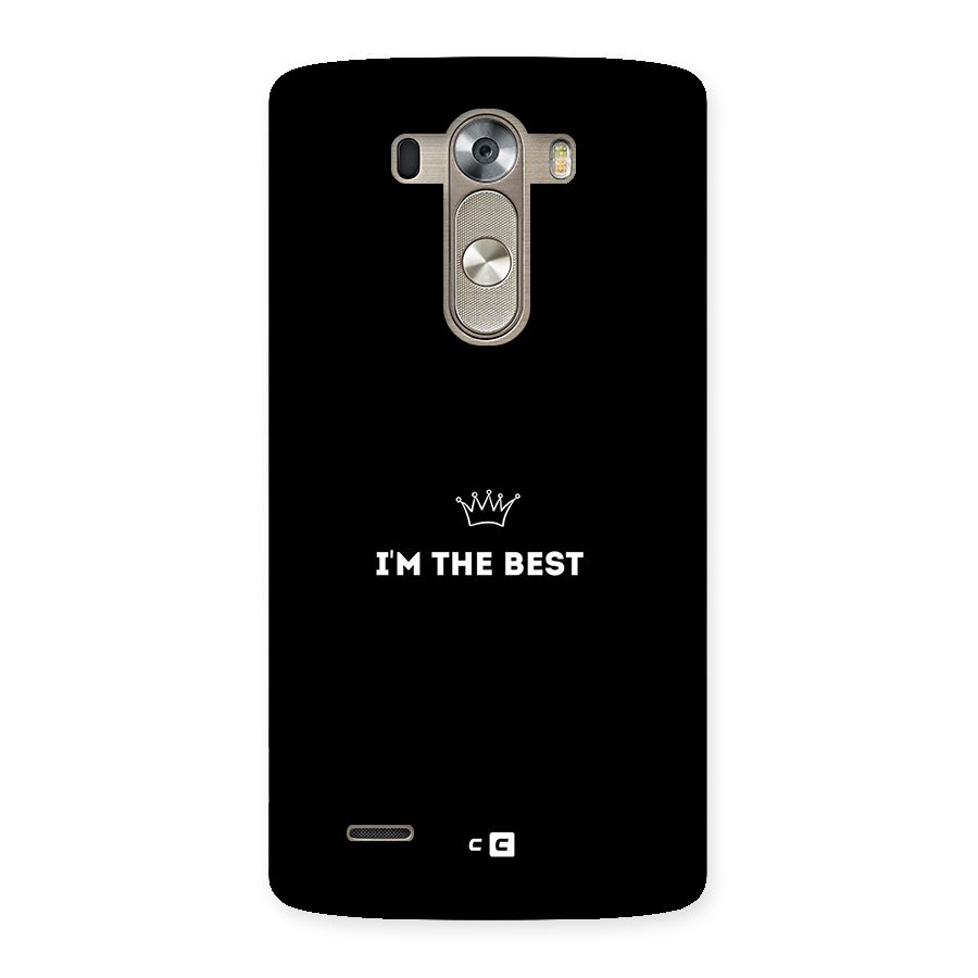I Am The Best Back Case for LG G3