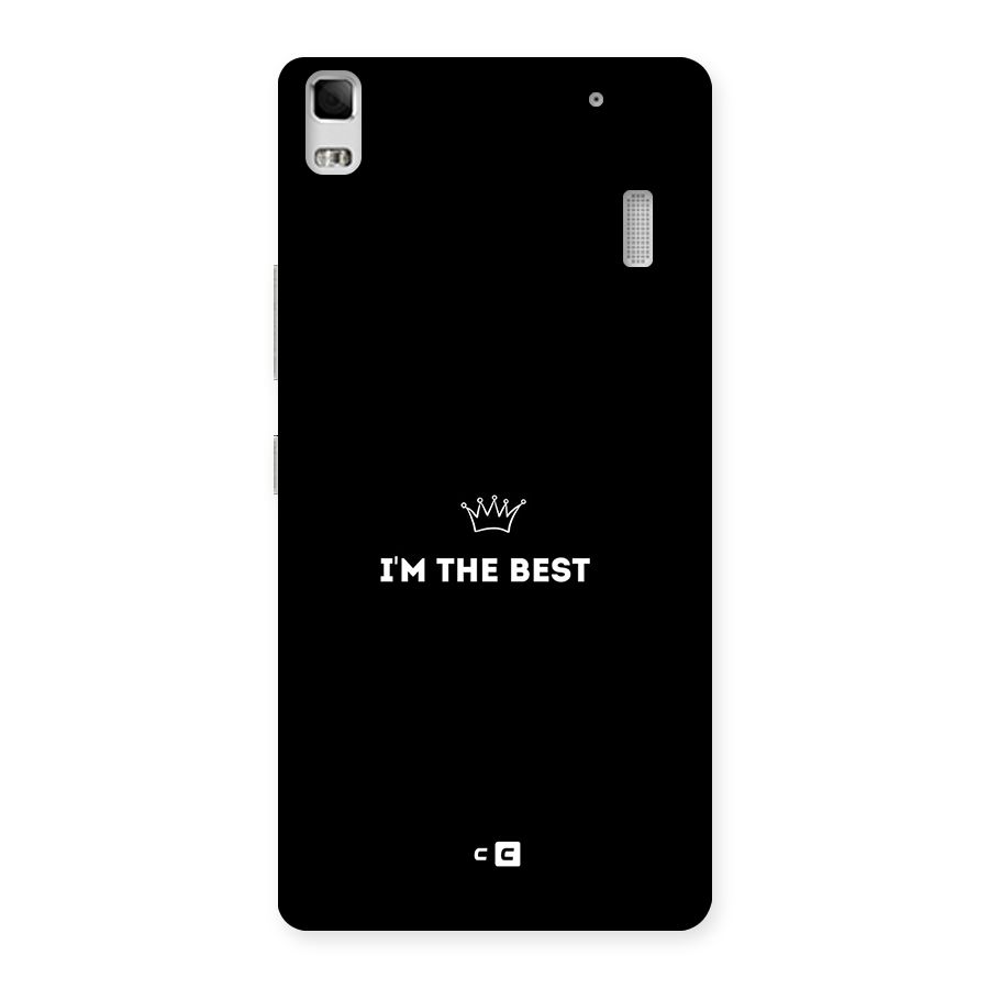 I Am The Best Back Case for Lenovo K3 Note