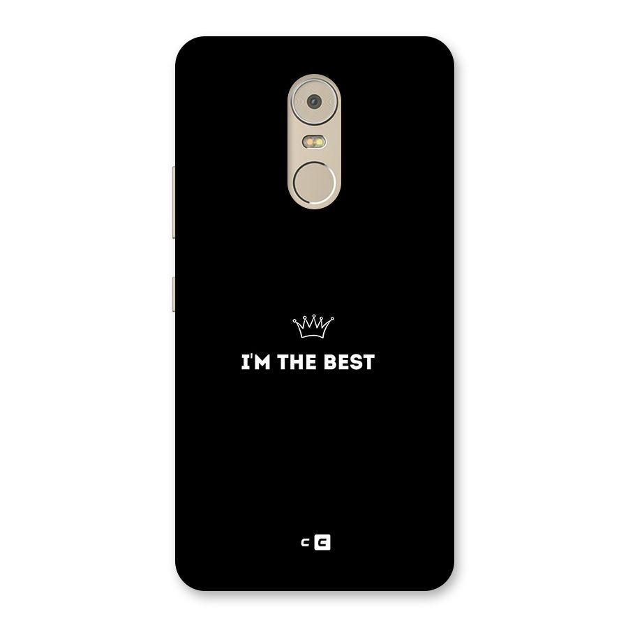 I Am The Best Back Case for Lenovo K6 Note