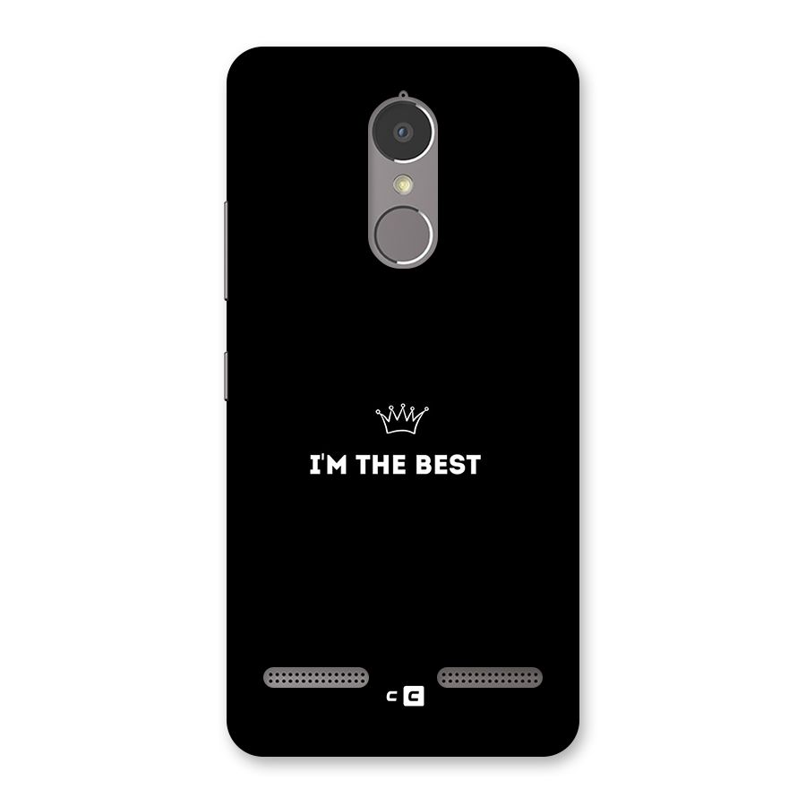 I Am The Best Back Case for Lenovo K6 Power
