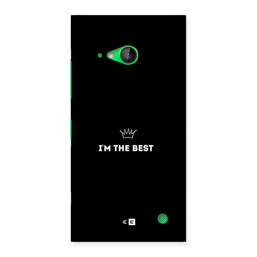 I Am The Best Back Case for Lumia 730