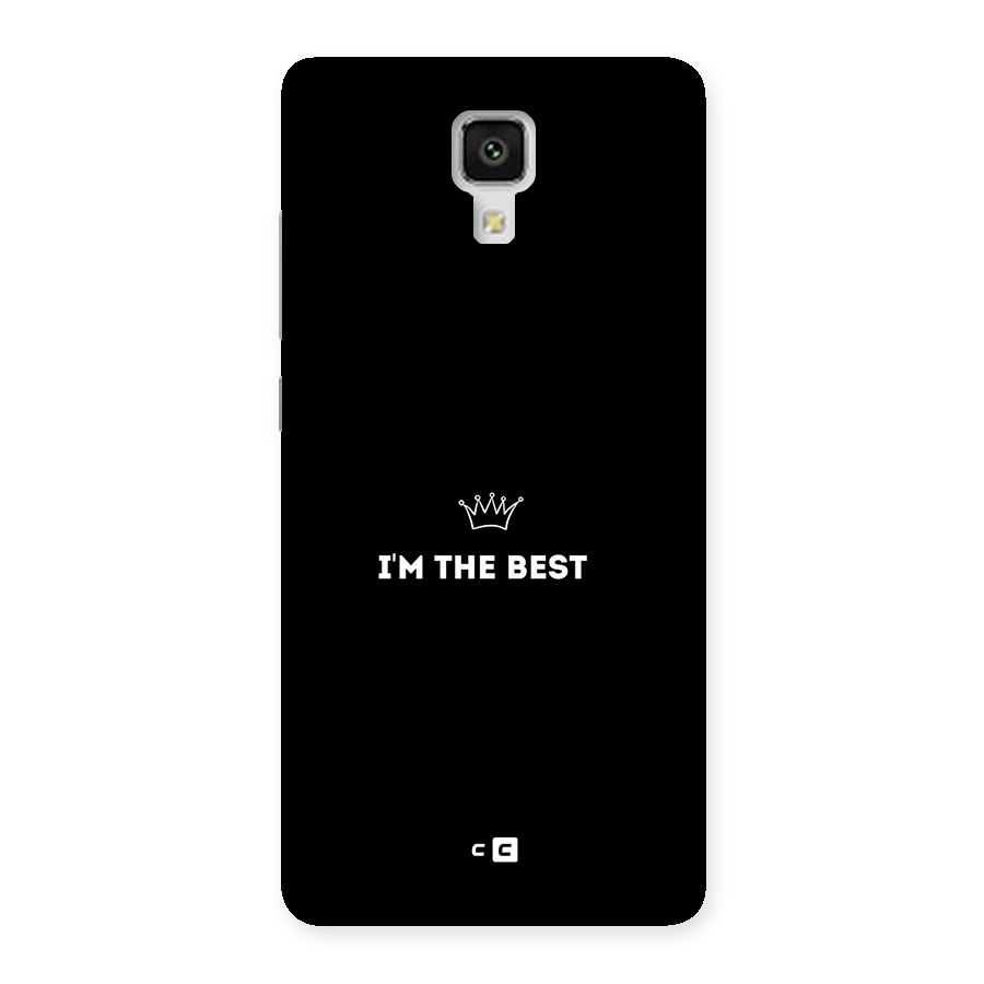 I Am The Best Back Case for Mi4