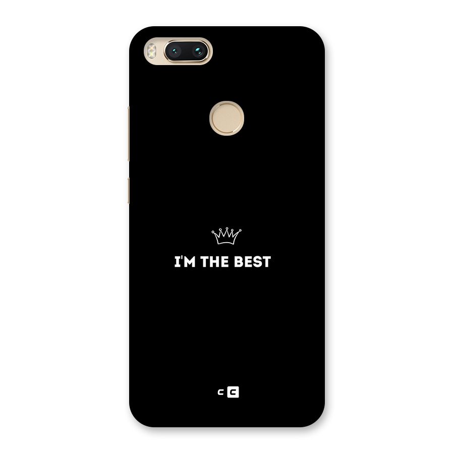 I Am The Best Back Case for Mi A1