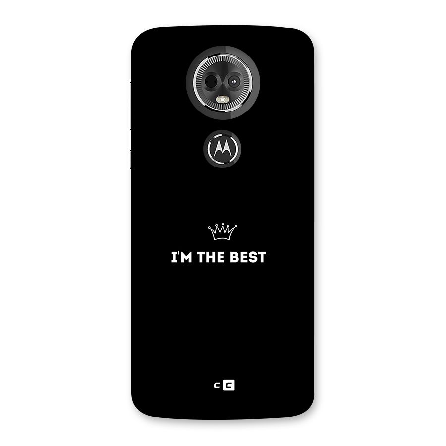 I Am The Best Back Case for Moto E5 Plus