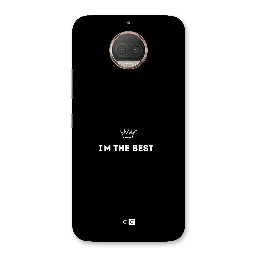 I Am The Best Back Case for Moto G5s Plus