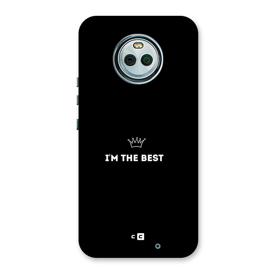 I Am The Best Back Case for Moto X4