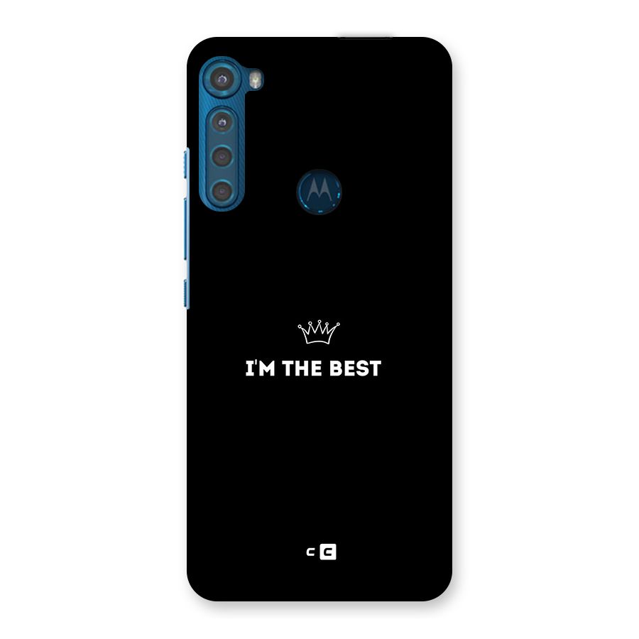 I Am The Best Back Case for Motorola One Fusion Plus