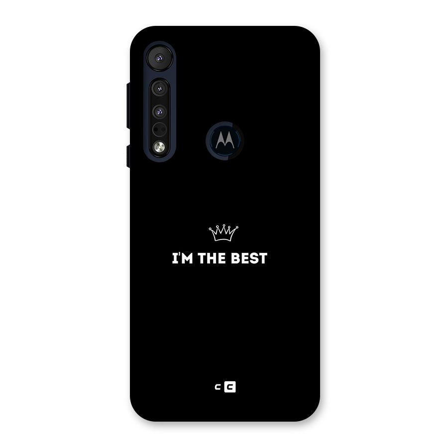 I Am The Best Back Case for Motorola One Macro