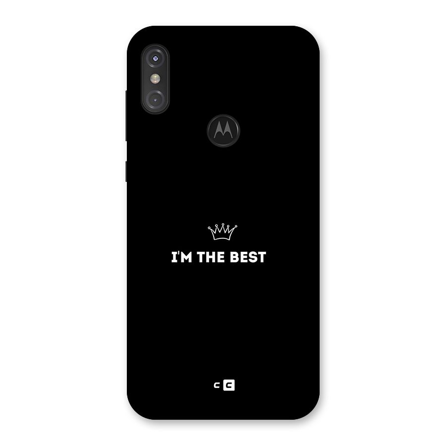 I Am The Best Back Case for Motorola One Power