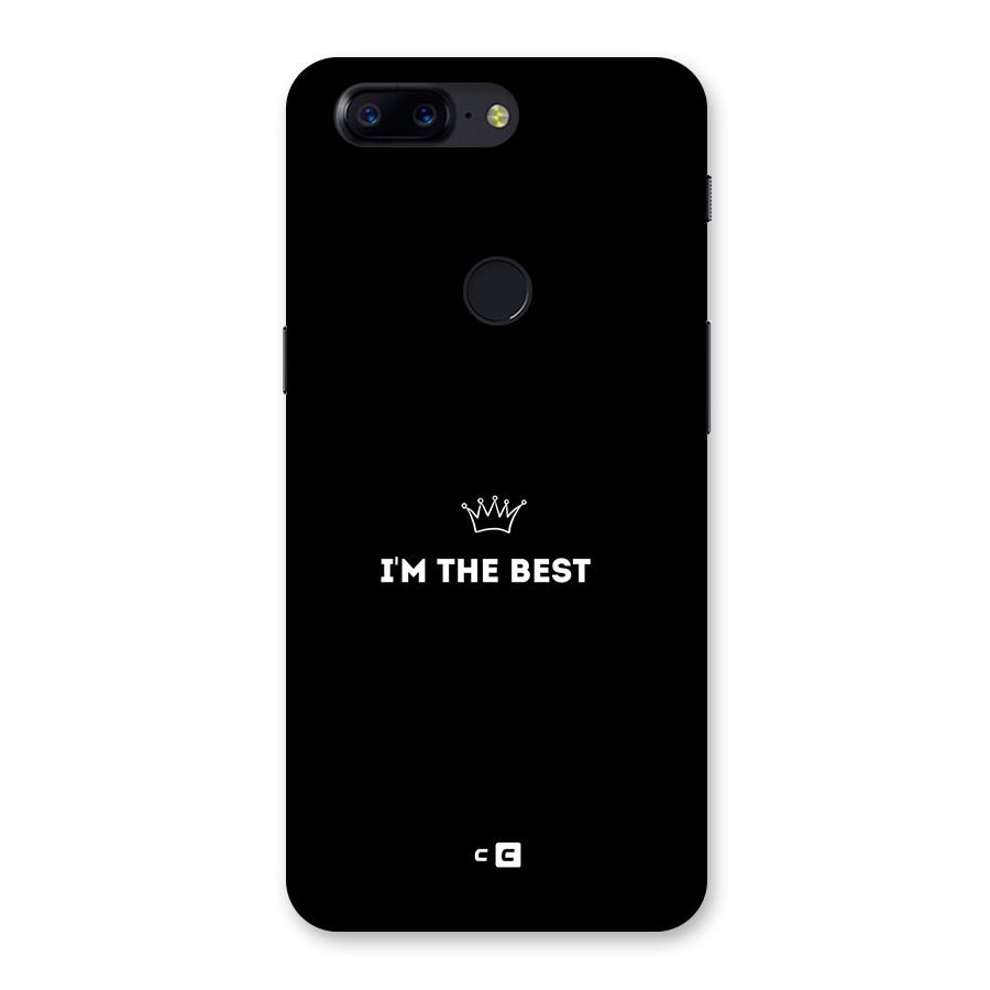 I Am The Best Back Case for OnePlus 5T