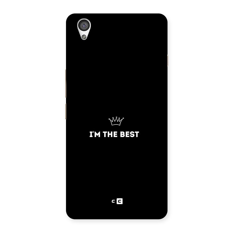 I Am The Best Back Case for OnePlus X