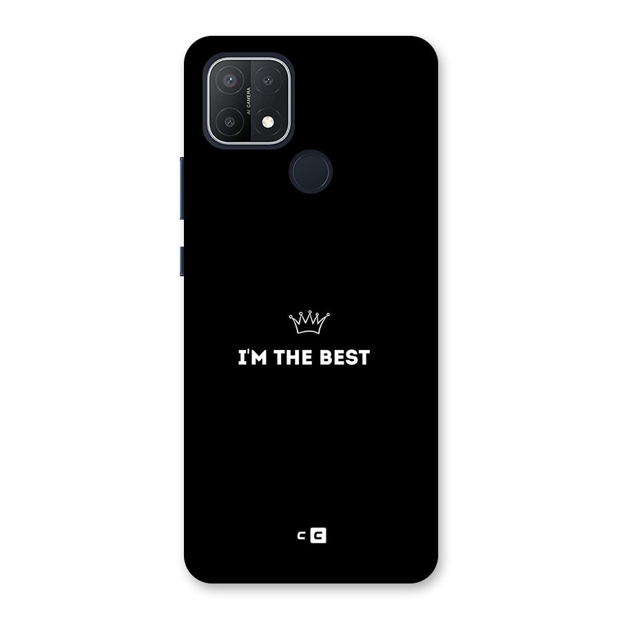 I Am The Best Back Case for Oppo A15