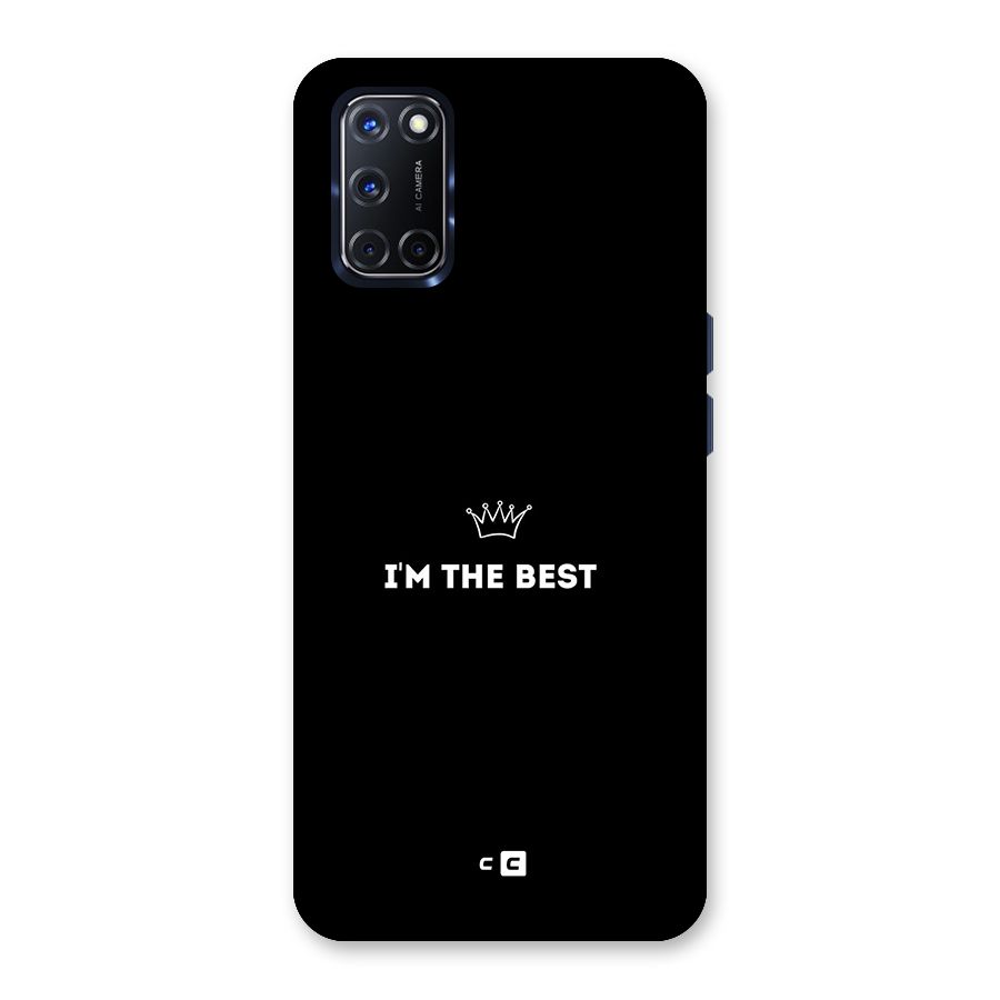 I Am The Best Back Case for Oppo A52