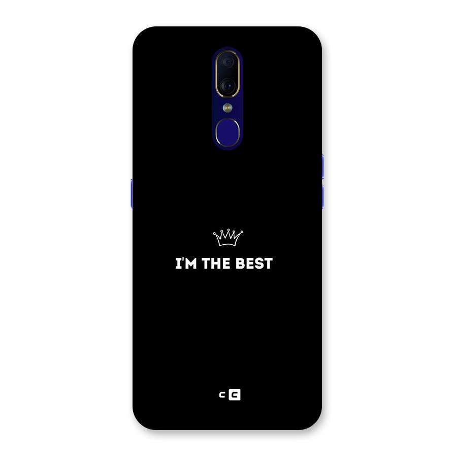 I Am The Best Back Case for Oppo A9