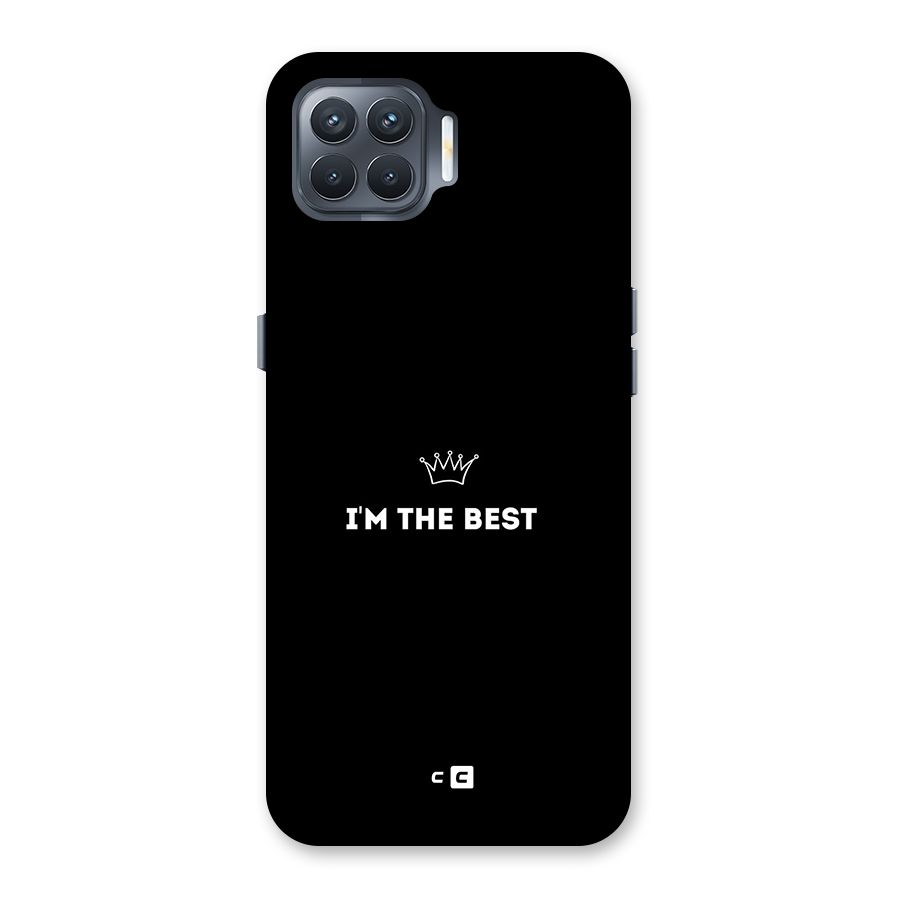 I Am The Best Back Case for Oppo F17 Pro