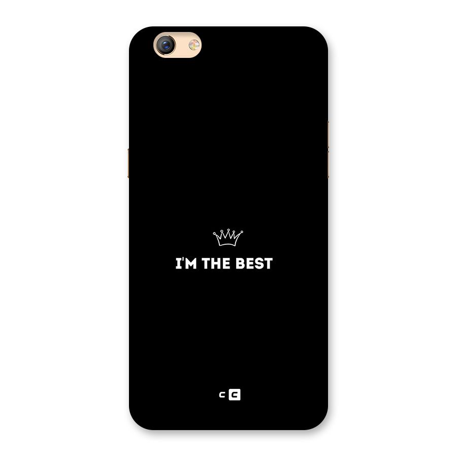 I Am The Best Back Case for Oppo F3 Plus