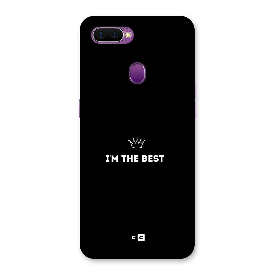 I Am The Best Back Case for Oppo F9