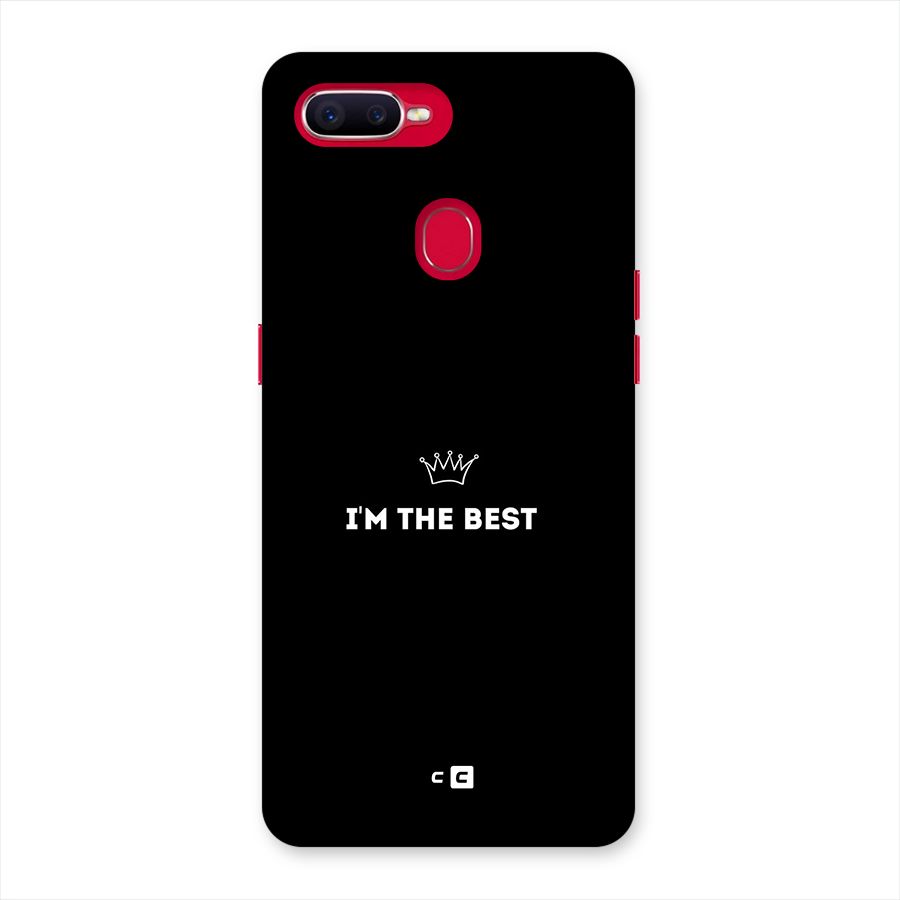 I Am The Best Back Case for Oppo F9 Pro