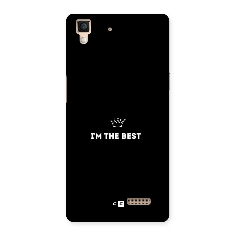 I Am The Best Back Case for Oppo R7