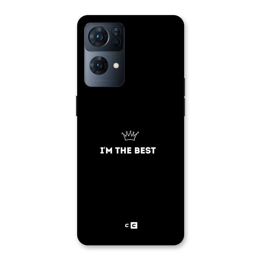I Am The Best Back Case for Oppo Reno7 Pro 5G