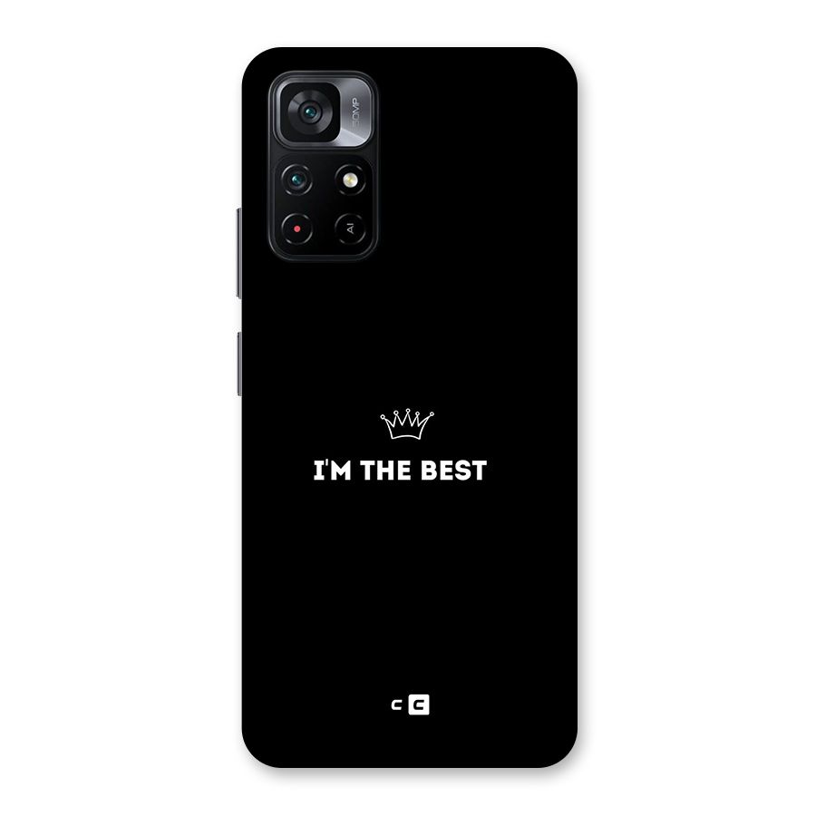 I Am The Best Back Case for Poco M4 Pro 5G