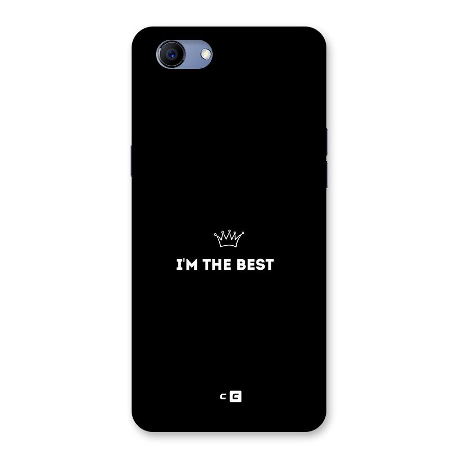 I Am The Best Back Case for Realme 1
