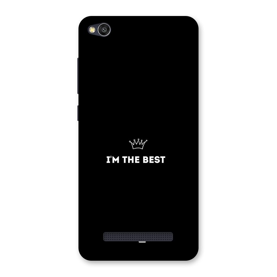 I Am The Best Back Case for Redmi 4A