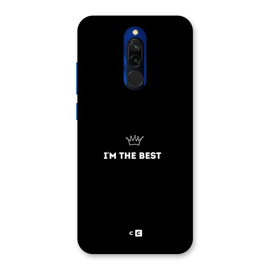 I Am The Best Back Case for Redmi 8