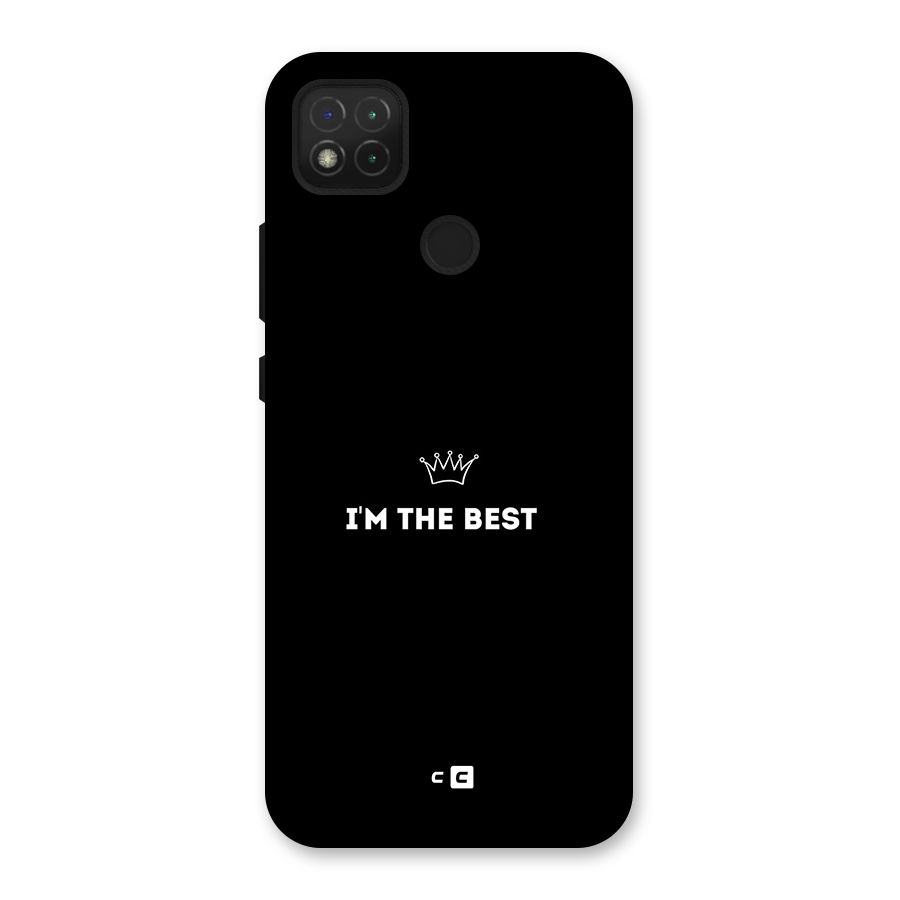 I Am The Best Back Case for Redmi 9 Activ