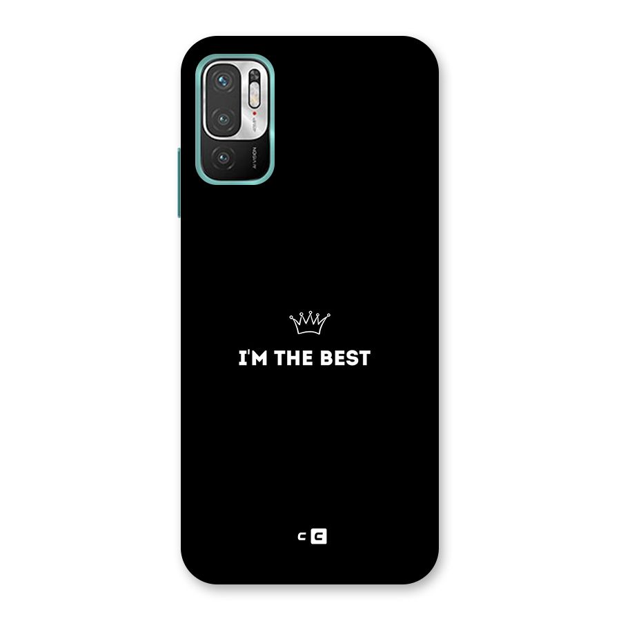 I Am The Best Back Case for Redmi Note 10T 5G