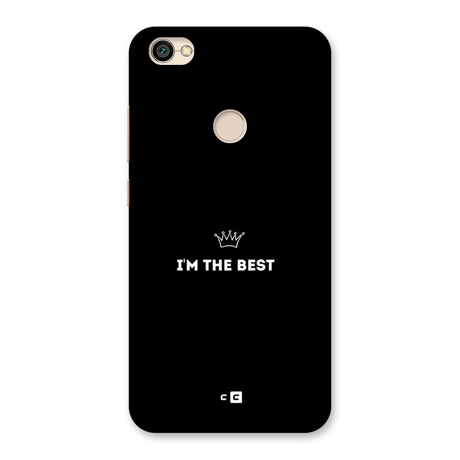 I Am The Best Back Case for Redmi Y1 2017