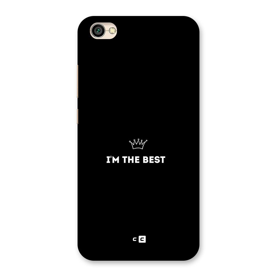 I Am The Best Back Case for Redmi Y1 Lite