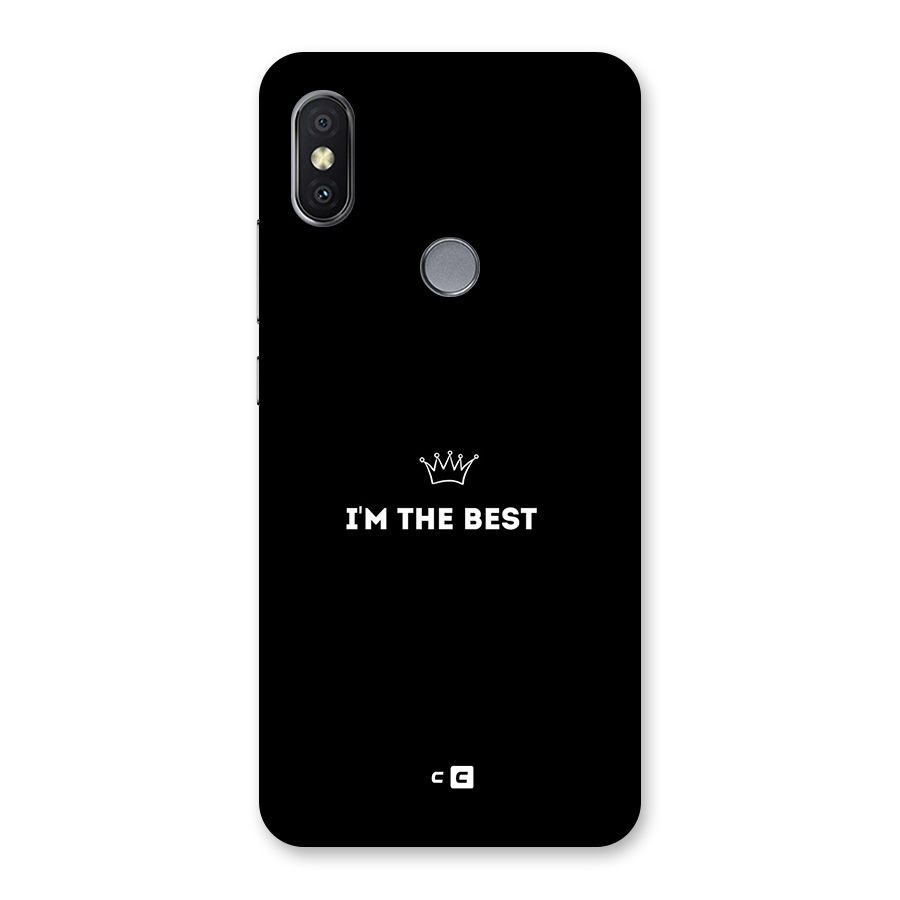 I Am The Best Back Case for Redmi Y2