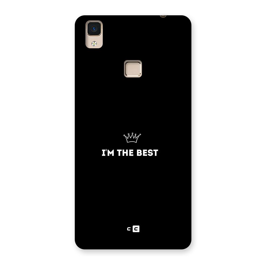 I Am The Best Back Case for V3 Max