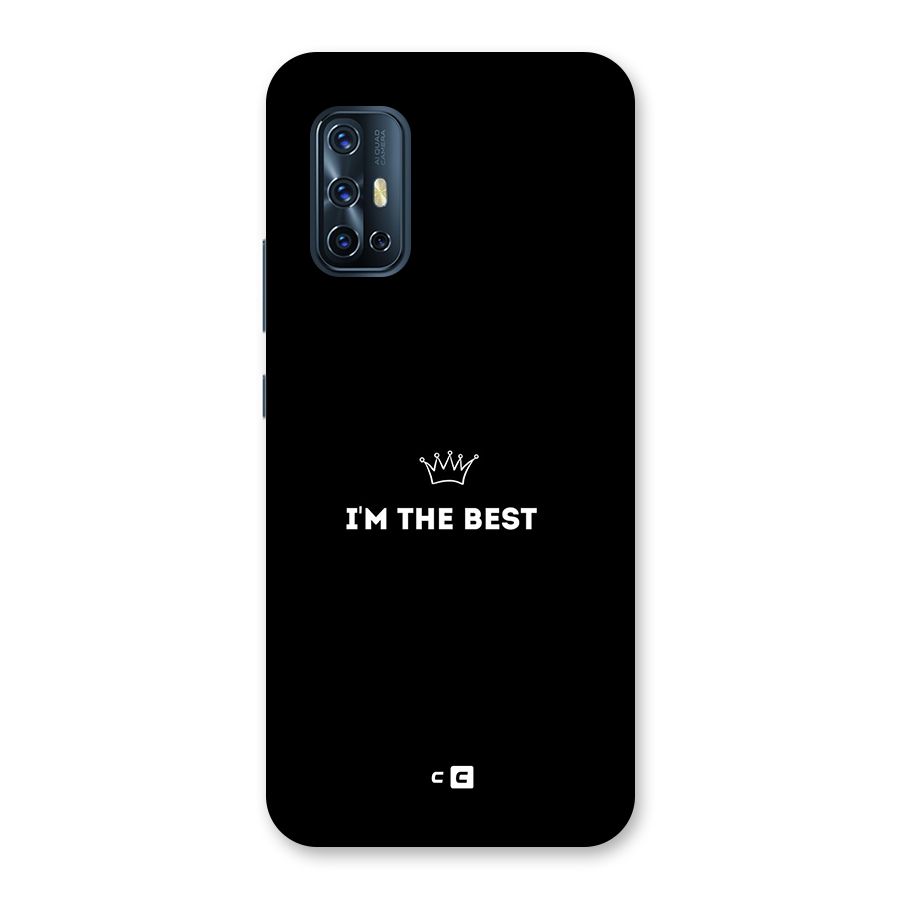 I Am The Best Back Case for Vivo V17