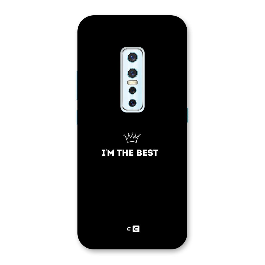 I Am The Best Back Case for Vivo V17 Pro