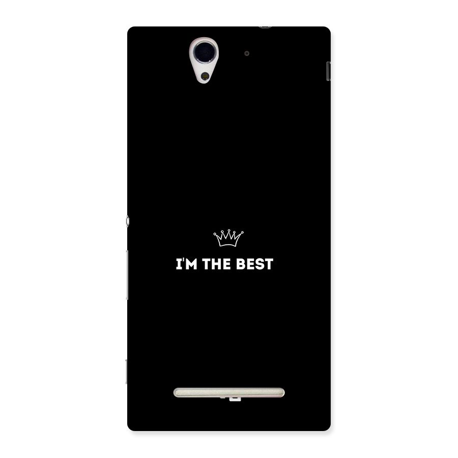 I Am The Best Back Case for Xperia C3
